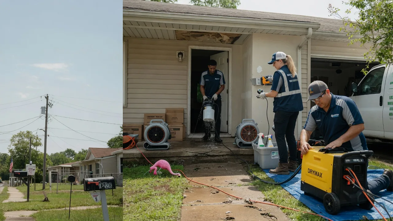 Storm Damage Water Removal in Eddyville, IA near me